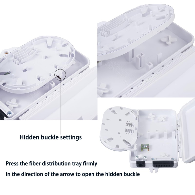 fyboptwu - 6 Core Fiber Optical Terminal Box Fiber Optic
