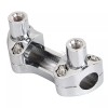 Unbranded Chrome 2" Risers 1" Handlebar Clamp For Harley Softail