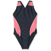 Haute Pression Girls Swimming Costume, Gris/blush/white