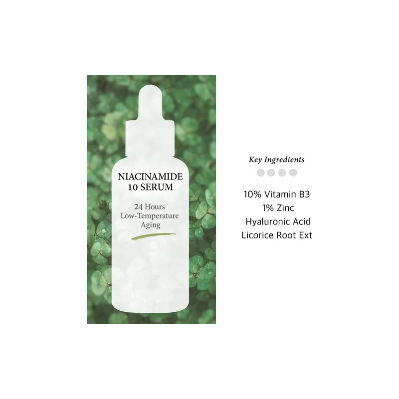 Suero Facial Con Niacinamida Al 10 % + Zinc Pca