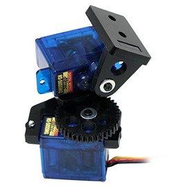 ServoCity SPT50 Sub-Micro Pan Tilt Kit (No Servos)
