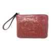 Patricia Nash Tooled Leather Cassini Wristlet, Old Rose, Pink