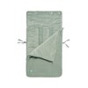 Jollein Footmuff Basic Knit Forest Green - For Baby Car