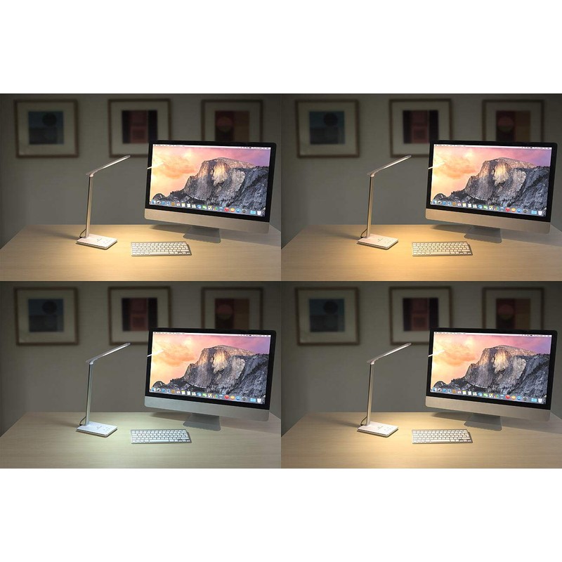 Lunartec Desk Lamp Qi: Desk Lamp, Qi Compatible, 4 Light