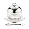 EDZARD Jago Jam Jar (Diameter 10 cm) Elegant Silver-Plated with