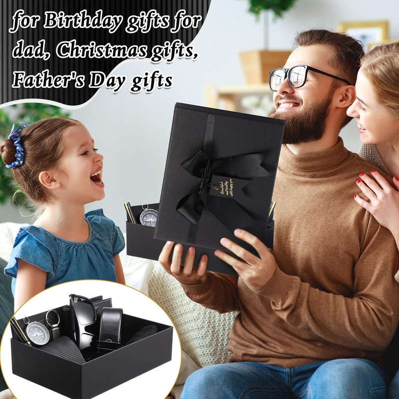 Geyoga 12 Pcs Men Birthdays Gift Set with Box for