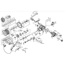 Genuine DAIWA Parts 17 Crosscast 6000 Spool (2-8) Part Number 8 Part Code 128B34 00059664128B34