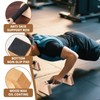 Wooden Parallettes Solid Pushup Bars Stands Dip Calisthenics Bars Non-slip