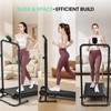 AKLUER Manual Treadmill with Incline - Dual Flywheel, Non-Electric for