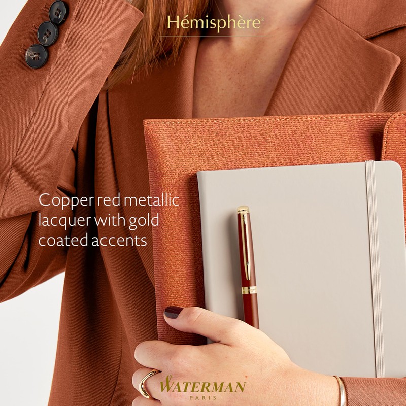 Waterman Hémisphère Fountain Pen | Copper Red (The Understated Edit