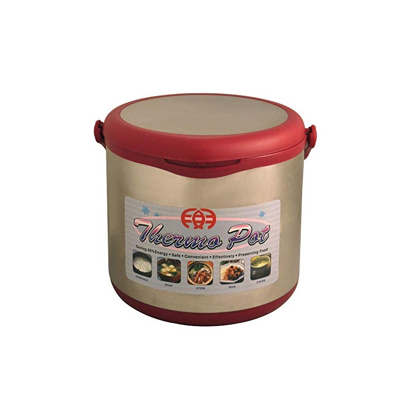 Sunpentown Stainless Steel Energy Saving 6-liter Thermal Cooker with 2