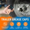Boat Trailer Bearing Dust Cap, 1.98 Inch Grease Cap Covers