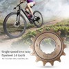 Joyzan Single Speed Flywheel, Bike Freewheel 14 Teeth Flywheel Sprocket