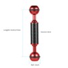Yornimir Carbon Fiber Buoyancy Light Arm, Waterproof Underwater Photography Equipment,