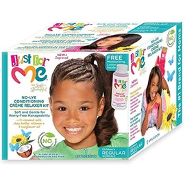 Just For Me Nolye Regular Conditioning Creme Relaxer Kit, 1 Count