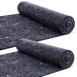 Frienda 2 Pcs Dishwasher Insulation Blanket Cotton Insulation Blanket Sound Roll for Wall, Pipe, Dishwasher(Grey,16 x 60 x 0.2 Inches)