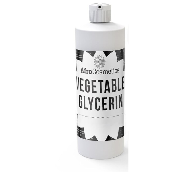 AFROCOSMETICS Vegetable Glycerin Natural Moisturizer For The Body 8 OZ