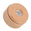 Wooden LED Display Base Rotatable Multi Mode Wood Light Display
