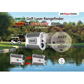 Caddytek Golf Laser Rangefinder, Caddyview V3 +Slope, 6X Magnification, NEW