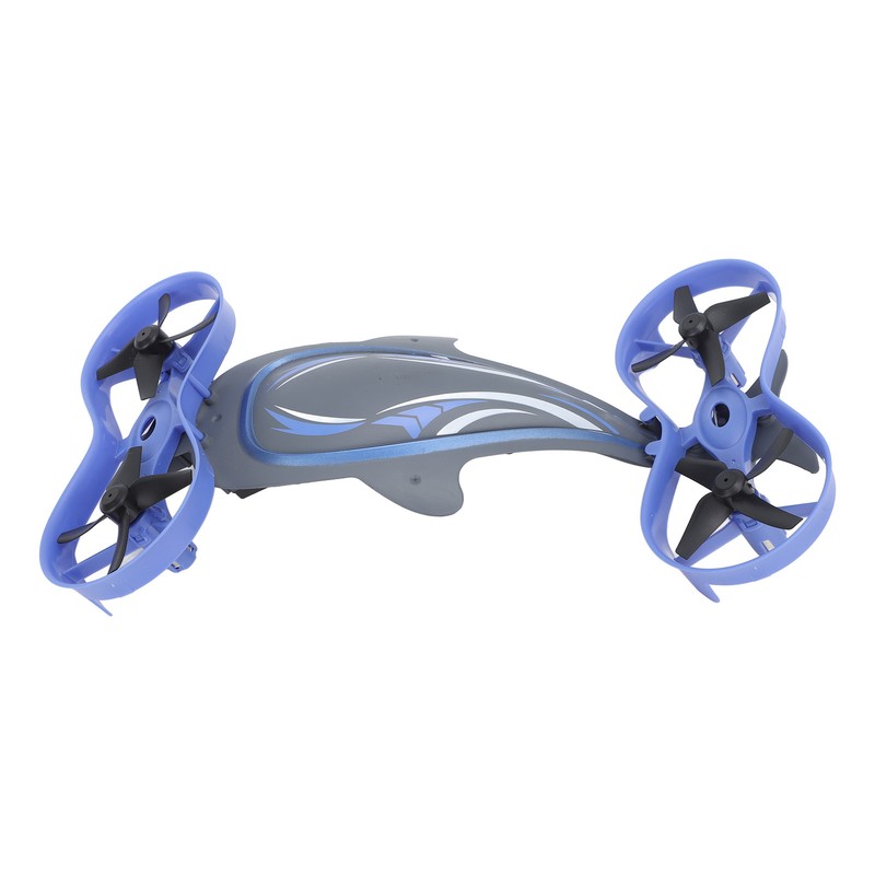 3 in 1 Drone RC Quadcopters Blue Air Water Ground