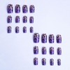 EYZOTSF Press on Nails Short Square Shaped Acrylic Extra Short