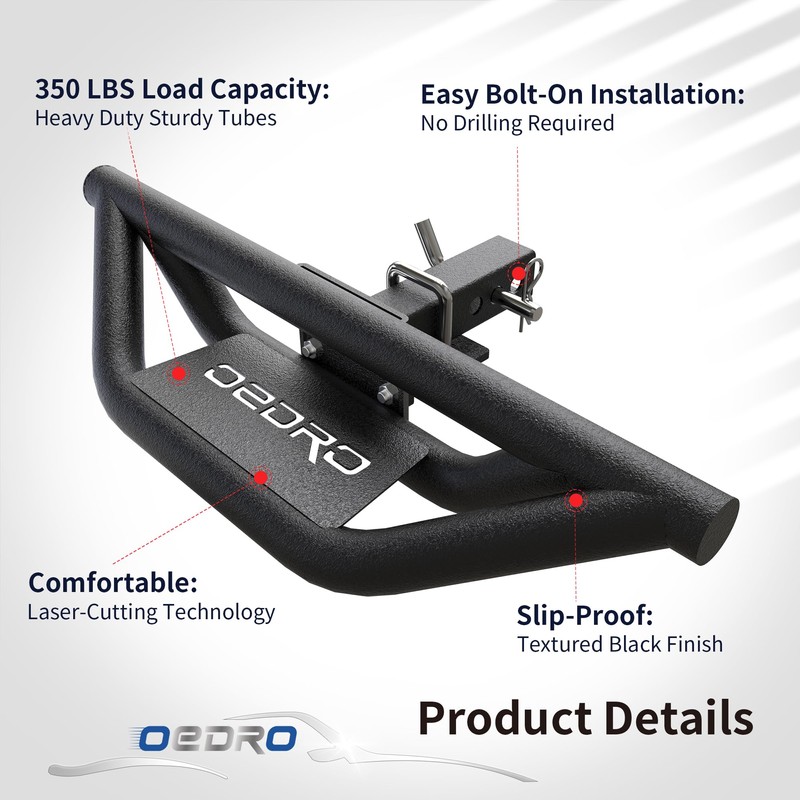 OEDRO Hitch Step Replacement for Truck Vehicles with 2" Hitch
