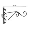 Spotact 2 Pcs Outdoor Hanging Plants Hangers 11.81 * 7.48