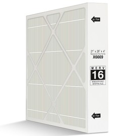X6669 Filter 21x26x4 Merv 16 Air Filter X6669,X6667 21x26x4 Merv 16 Filter 21x26x4 PCO-20C PureAir,X6669 and 21''x26''x4'' Furnace Filter.