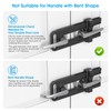 AST Childproof Double Door Security Lock, Adjustable Keyed French Door