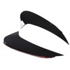 Pair of Rear Bumper Air Vent Spoiler Splitter Glossy Black