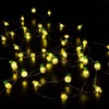 Noma 50 Solar Fine Wire Lights - Pineapple