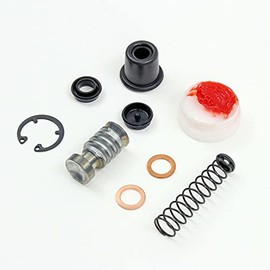 Motorcycle Rear Brake Master Cylinder Rebuild kit for select Kawasaki models by Brakecrafters BC256MK