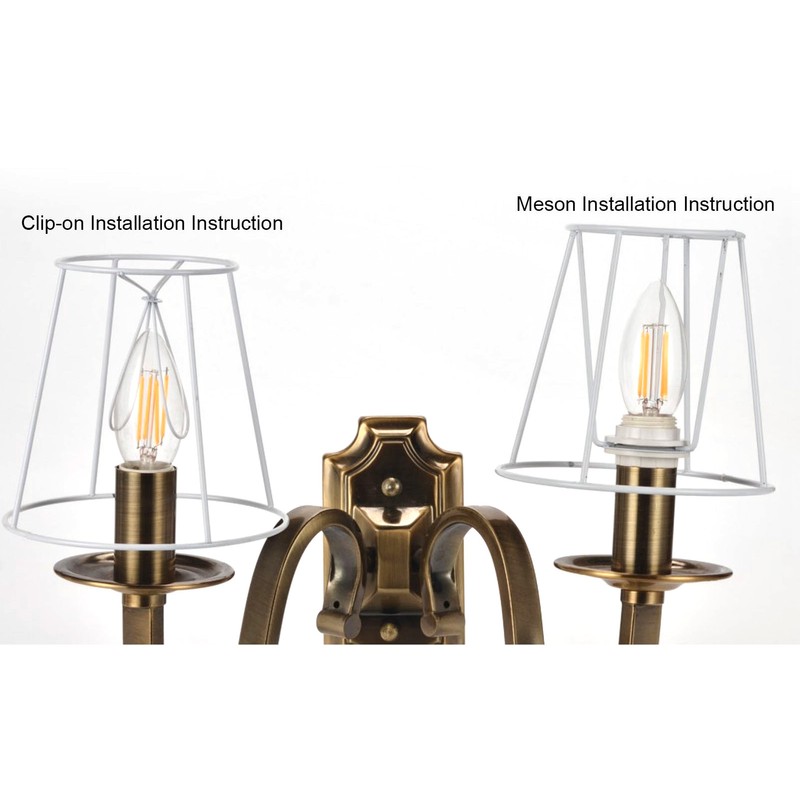 Cloth Lampshade Clip On Design Modern Barrel Fabric Lamp Shades