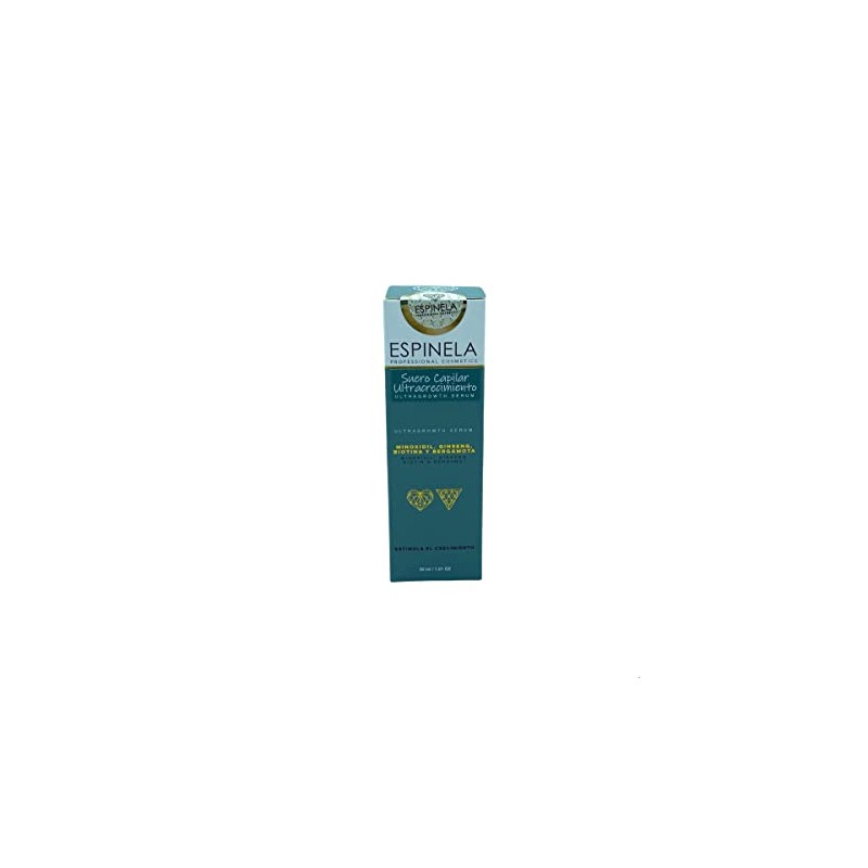 Espinela Suero Capilar Ultracrecimiento (monoxidil, Ginseng, Biotina)