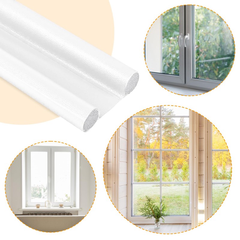CENCERY 37in/96cm Double Under Door Draught Excluder, Draft Excluder for