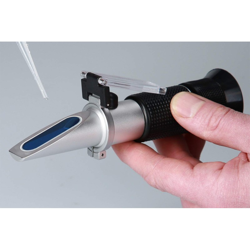 BRILLIANT TOOLS BT536010 Refractometer [Powered by KS Tools]