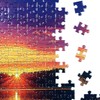 Sunset Lake Puzzle for Adults 1000 Piece Nature Landscape Lakeside