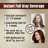 BOJICA MEIDU Dark Brown Hair Color Shampoo for Gray Coverage,