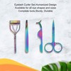 Eyelash Curler Set Humanized Design Colorful Durable Eyelash Curling Tools