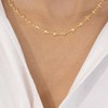 MTMY Beaded Necklaces for Women 14K Gold Plated Dainty Colorful
