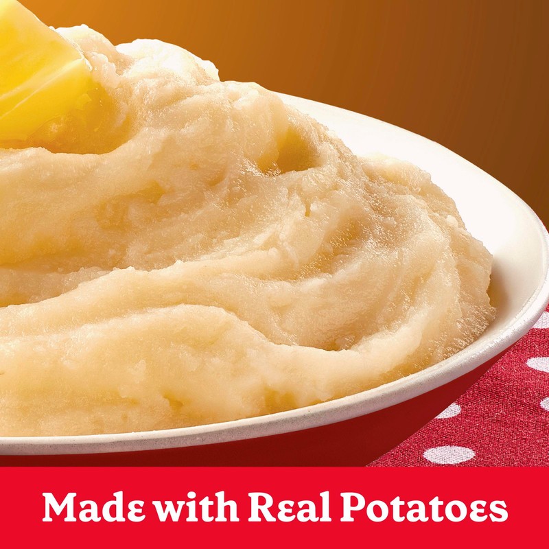 Betty Crocker Creamy Butter Mashed Potatoes, Made with Real Potatoes,