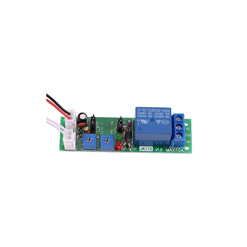 YWBL-WH DC 12V Delay Relay Adjustable Cycle Timer 0-24 Hours