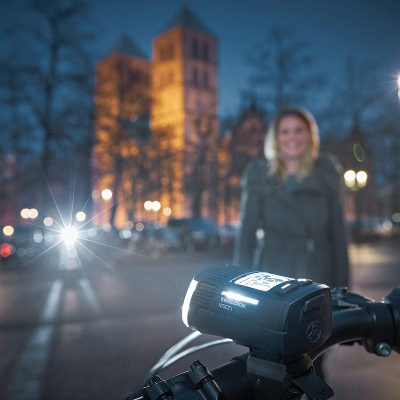 Trelock LS 760 I-Go Vision Front Headlight, Black, One Size