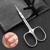 Cuticle Scissors, Ultra Fine Curved Blade, Small, Stainless Steel, Cuticle