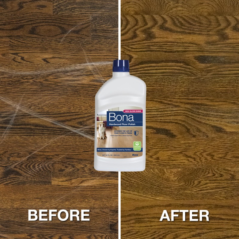 Bona Hardwood Floor Polish - 32 fl oz - High