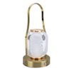 Cordless Rechargeable Lantern LED Table Lamp 3600mAh Battery Operated Stepless