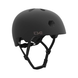 Tsg Solid Colour Meta Half Shell Helmet, Unisex, Meta Solid Color, satin black