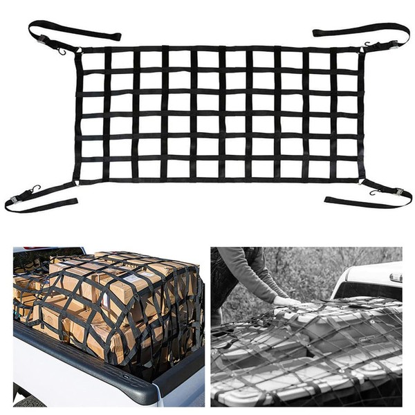 Cargo Net Short Truck Bed Cargo Net 66" x 50"