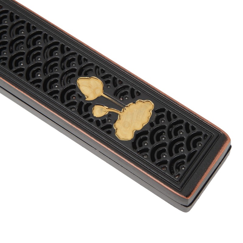 Lying Incense Box Aluminium Alloy Ornament Sandalwood Line Incense Box