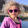 owl KIDS SUNGLASSES PINK POLARIZED DARK LENS PROTECT CHILD'S EYES